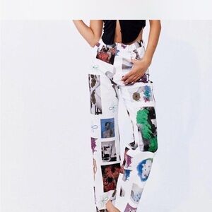 With Jéan Graphic Pant